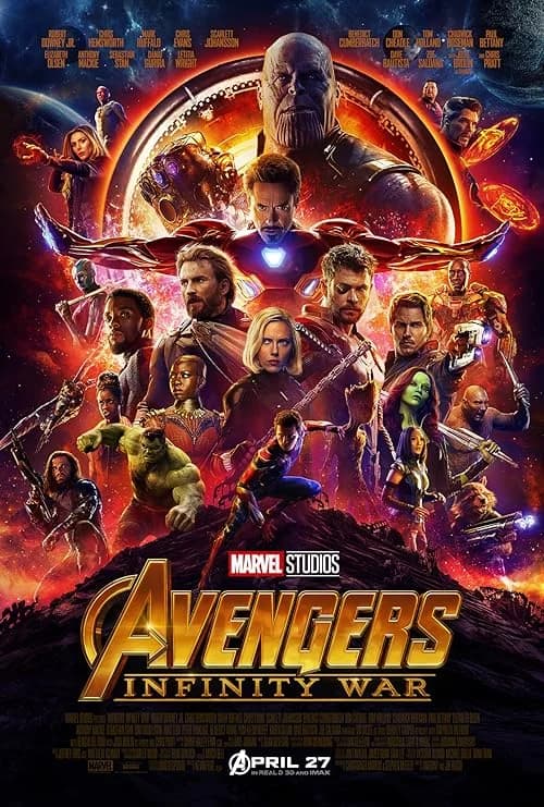 Avengers: Infinity War film posteri