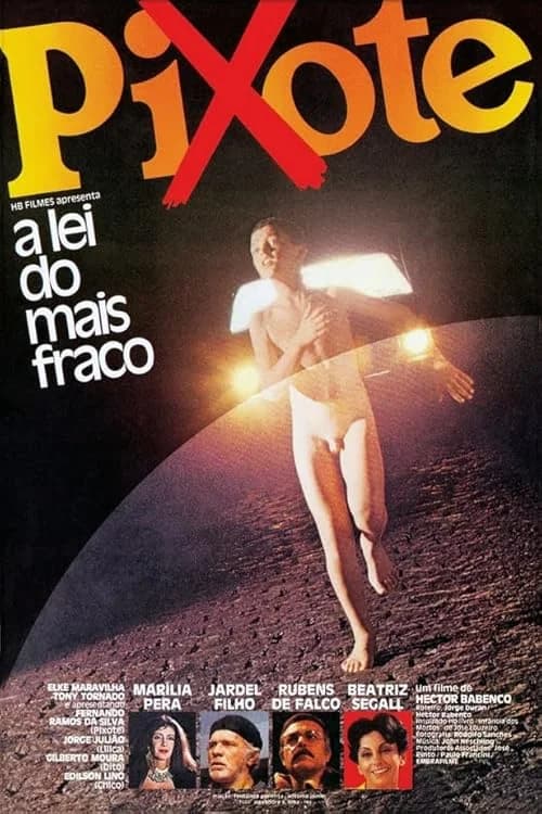 Pixote film posteri