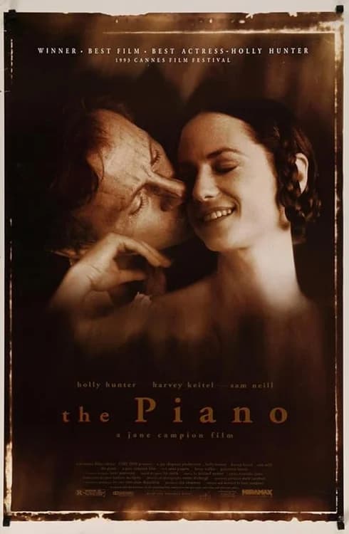 The Piano film posteri